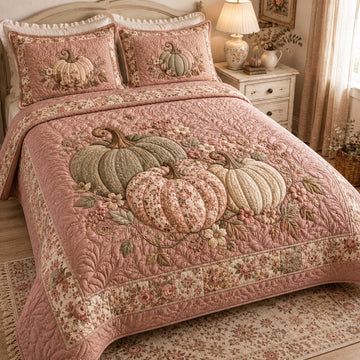 Autumn Wishes 3-Piece Quilted Bedding Set