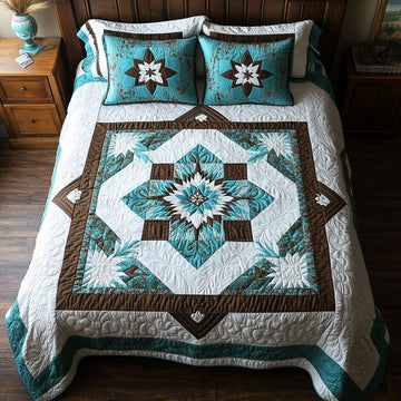 Country Flair 3-Piece Quilted Bedding Set