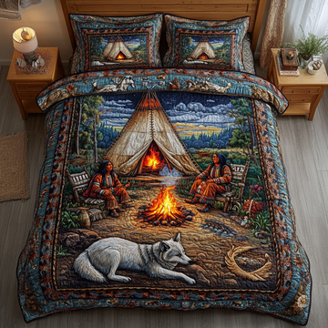 Cultural Spirit 3-Piece Quilted Bedding Set