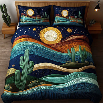 Desert Night 3-Piece Quilted Bedding Set