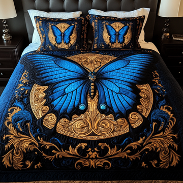 Dream Flight 3-Piece Quilted Bedding Set