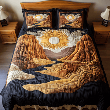 Echo Canyon Views 3-Piece Quilted Bedding Set
