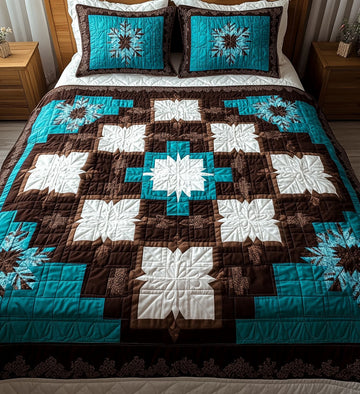 Forest Peak 3-Piece Quilted Bedding Set