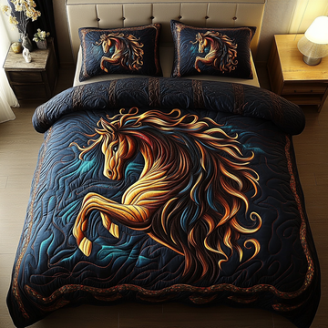 Heritage Free Spirit 3-Piece Quilted Bedding Set