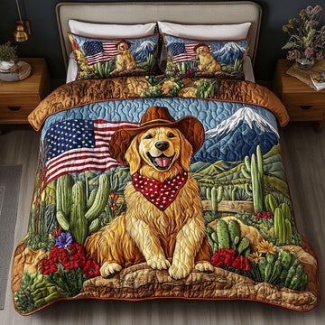 Loyal Wrangler 3-Piece Quilted Bedding Set