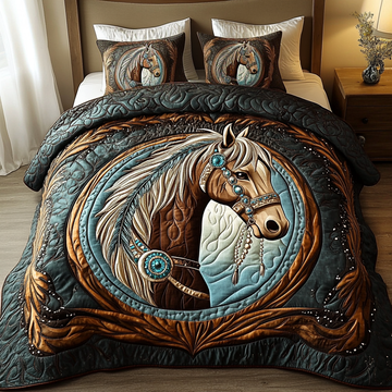 Midnight Mesa 3-Piece Quilted Bedding Set
