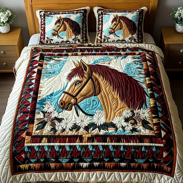 Painted Plains 3-Piece Quilted Bedding Set