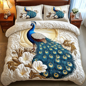 Regal Feather Fantasy 3-Piece Quilted Bedding Set