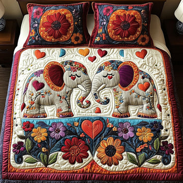Savannah Sweethearts 3-Piece Quilted Bedding Set