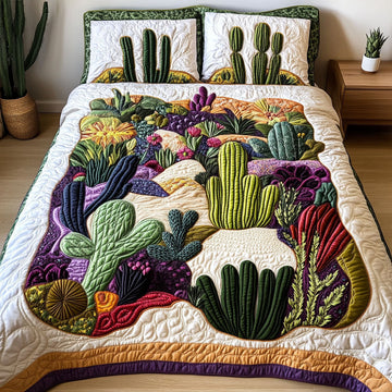 Sonoran Sunset 3-Piece Quilted Bedding Set