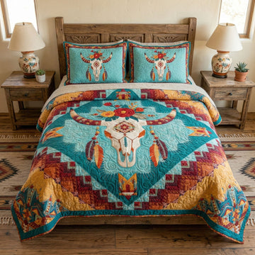 Western Edge 3-Piece Quilted Bedding Set