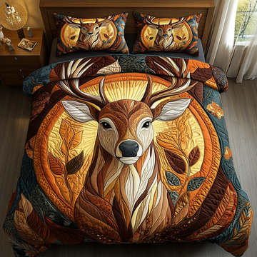 Whitetail Dream 3-Piece Quilted Bedding Set