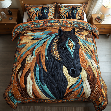 Windrunner Animal 3-Piece Quilted Bedding Set