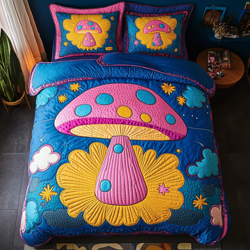 Woodland Wonder 3-Piece Quilted Bedding Set