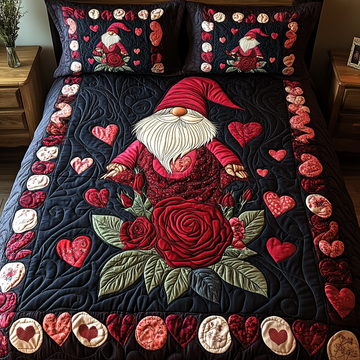 Lush Love 3-Piece Quilted Bedding Set